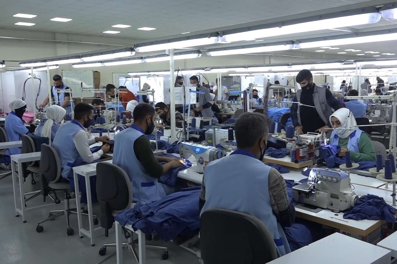 Ağrı'da kurulan Tekstilkent binlerce gence iş kapısı oldu Ağrı'da kurulan Tekstilkent binlerce gence iş kapısı oldu